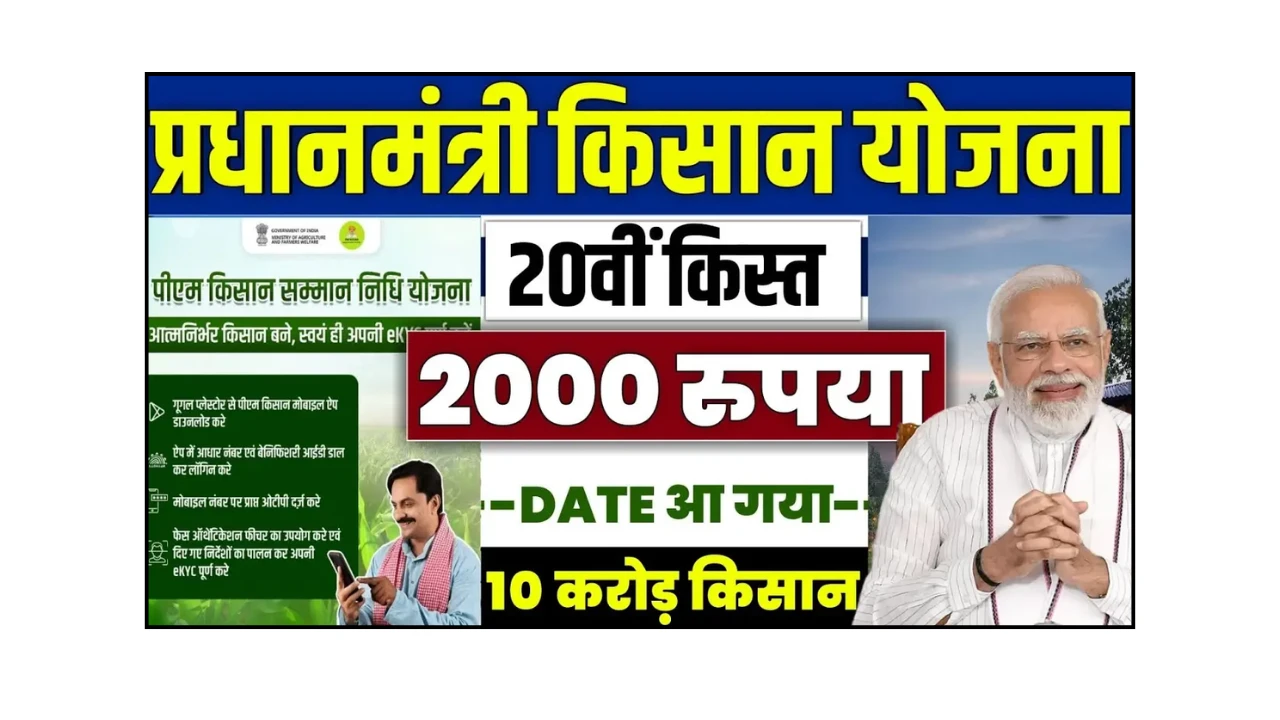 PM Kisan 20th Installment 2025: कब आएगी अगली किस्त? अपना नाम लिस्ट में ऐसे चेक करें
