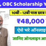 SC, ST, OBC Scholarship Yojana