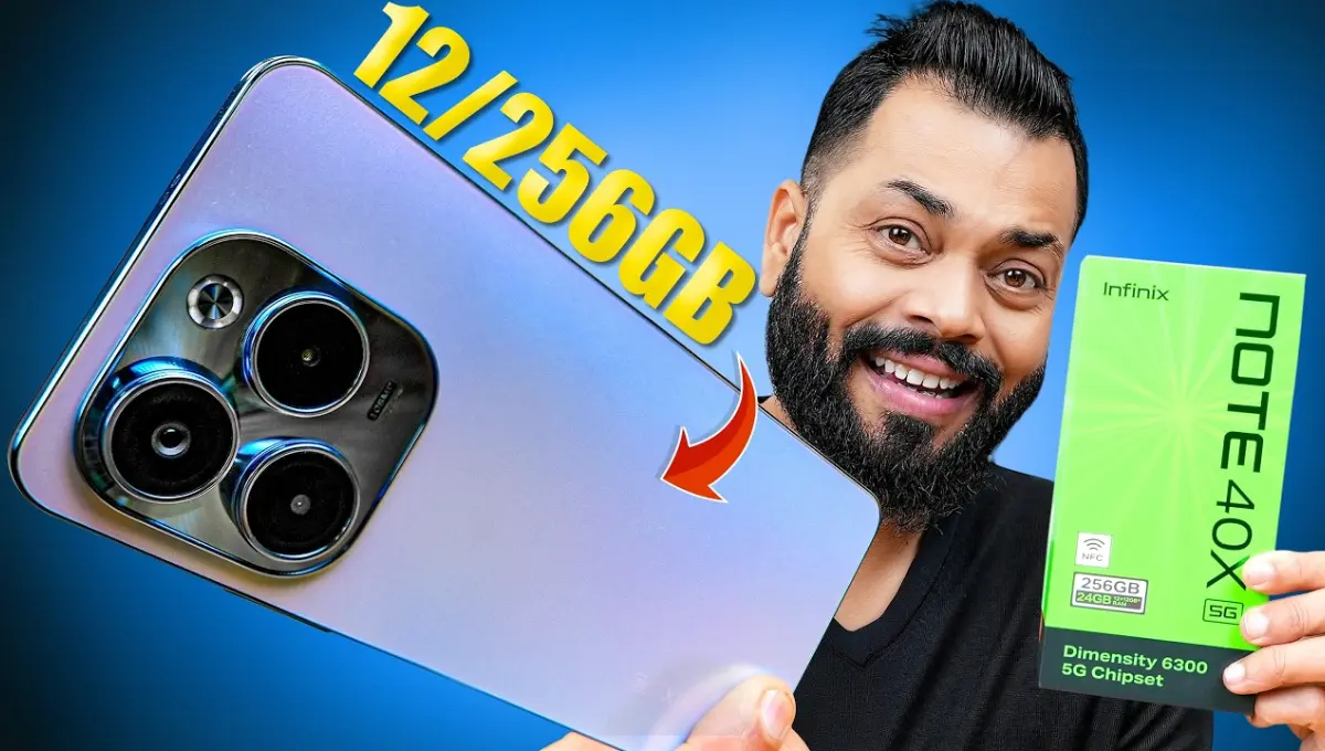 Infinix Note 40X 5G: सिर्फ ₹13,328 में मिलेगा 5000 mAh बैटरी,12 GB RAM और 108MP की शानदार कैमरा
